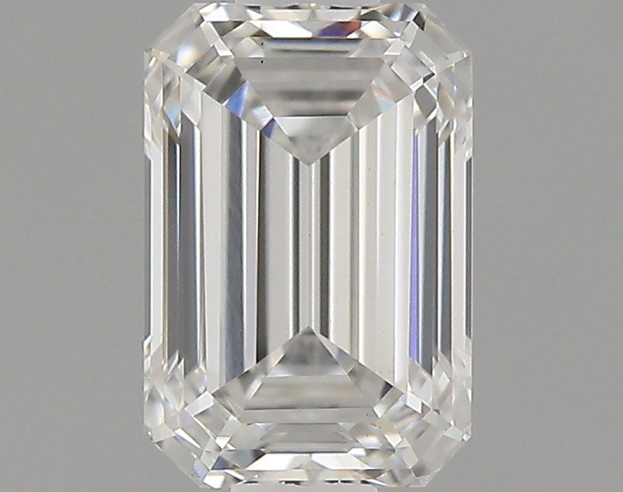 0.85 Carat Emerald Shaped Ideal Cut VS1 IGI Certified Lab Grown Diamond