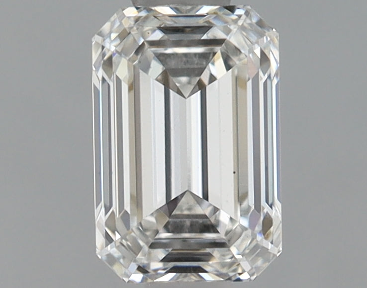 0.74 Carat Emerald Shaped Ideal Cut VS2 IGI Certified Lab Grown Diamond