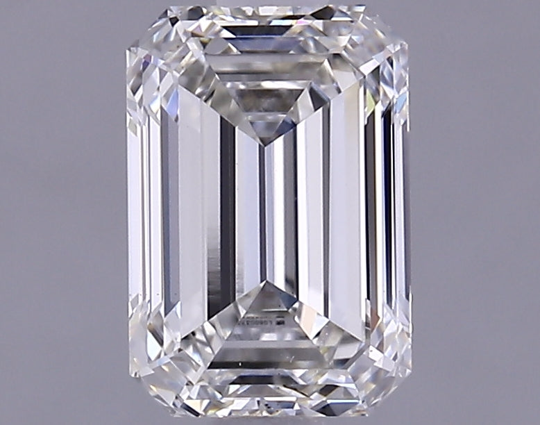1.32 Carat Emerald Shaped Ideal Cut VS1 IGI Certified Lab Grown Diamond