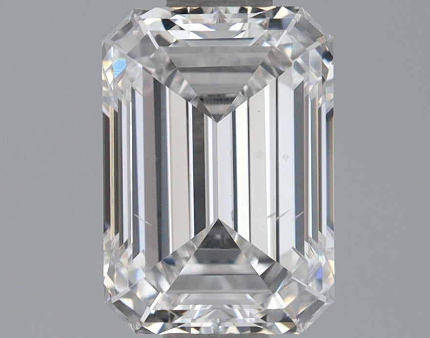 1.18 Carat Emerald Shaped Ideal Cut VS2 IGI Certified Lab Grown Diamond