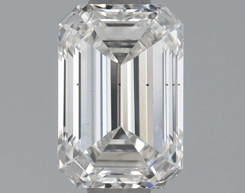 0.97 Carat Emerald Shaped Ideal Cut VS2 IGI Certified Lab Grown Diamond