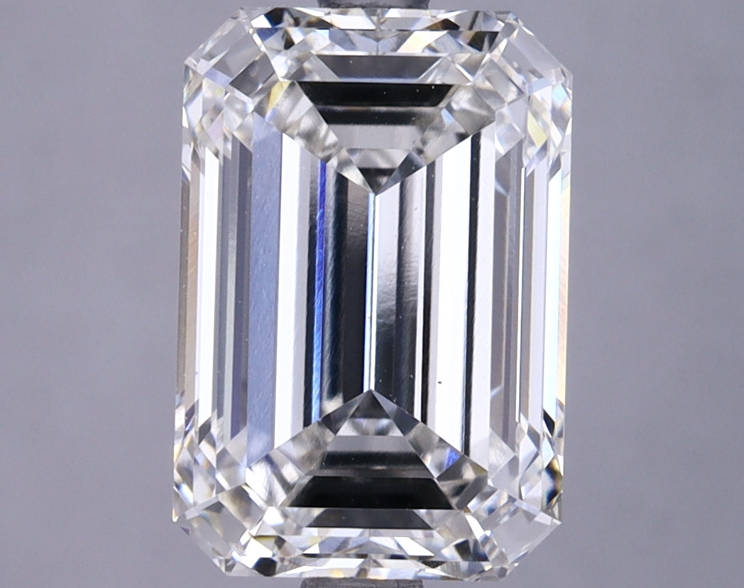 4.12 Carat Emerald Shaped Ideal Cut VS1 IGI Certified Lab Grown Diamond