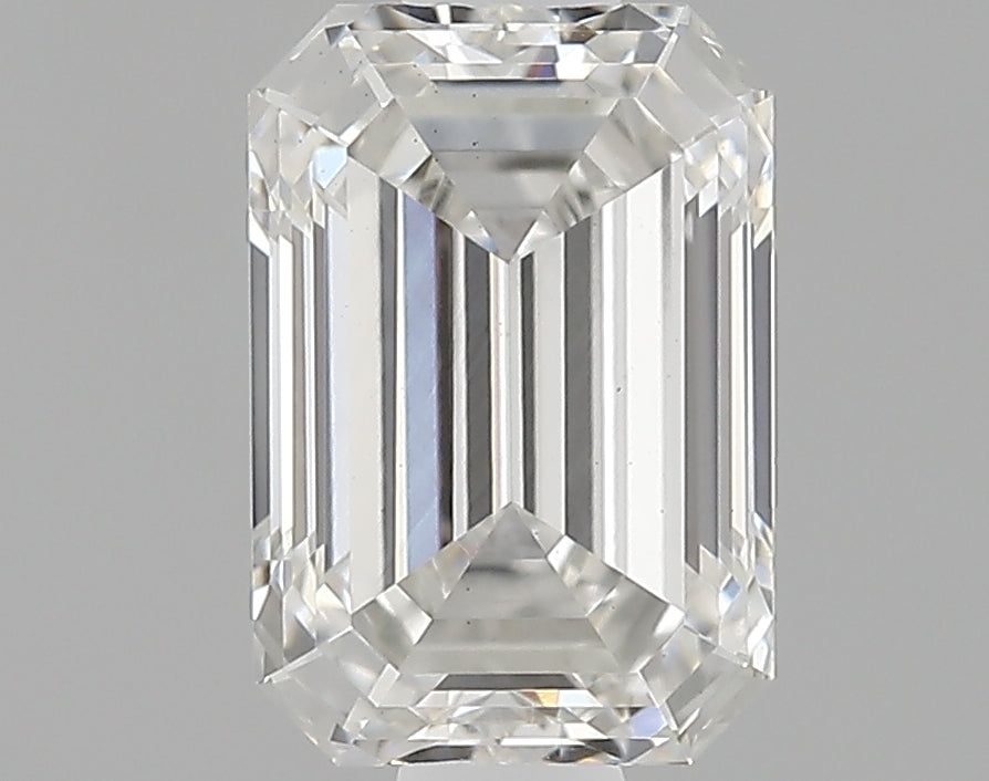 0.82 Carat Emerald Shaped Ideal Cut VS1 IGI Certified Lab Grown Diamond