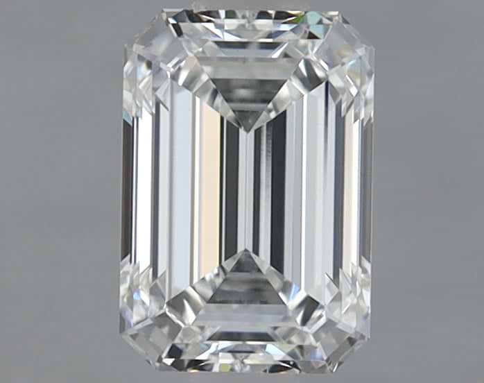 1.14 Carat Emerald Shaped Ideal Cut VVS2 IGI Certified Lab Grown Diamond