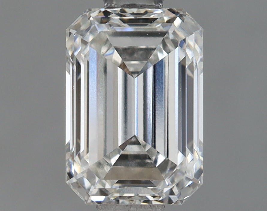 1.23 Carat Emerald Shaped Ideal Cut VVS2 IGI Certified Lab Grown Diamond