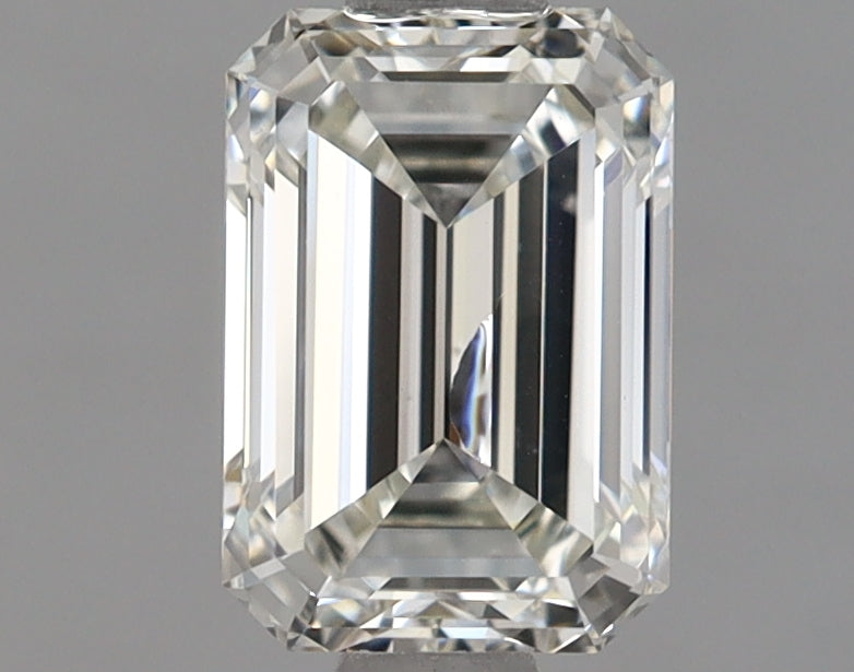 1.04 Carat Emerald Shaped Ideal Cut VVS2 IGI Certified Lab Grown Diamond