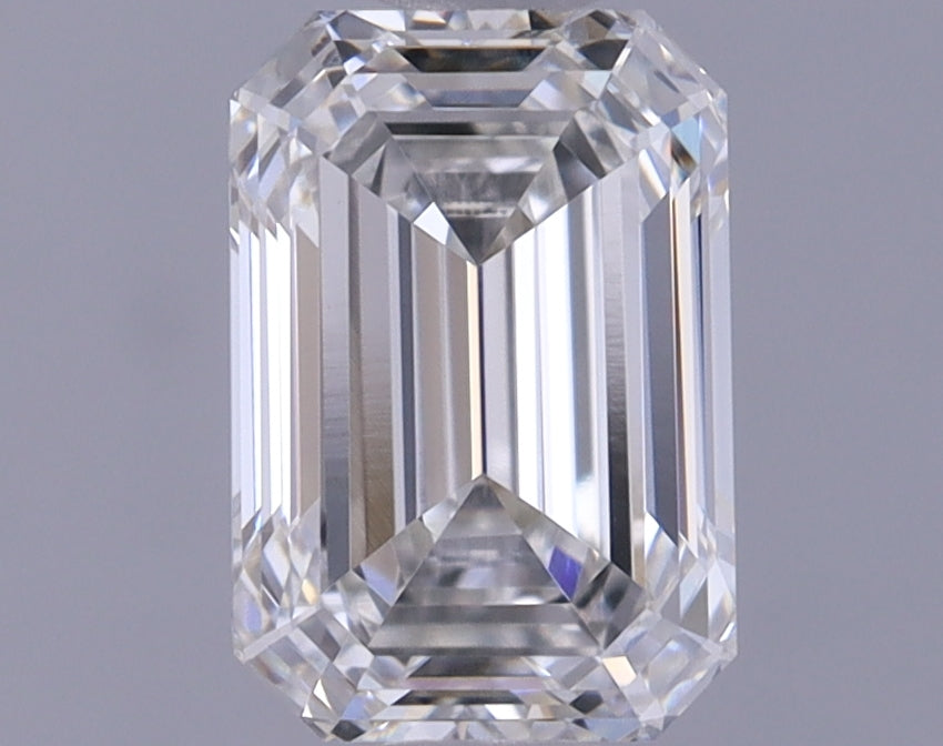 1.14 Carat Emerald Shaped Ideal Cut VVS2 IGI Certified Lab Grown Diamond