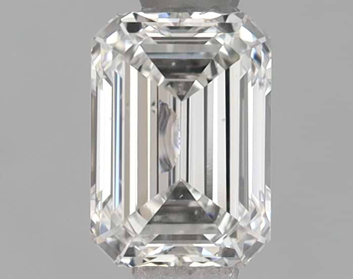 0.73 Carat Emerald Shaped Ideal Cut VS2 IGI Certified Lab Grown Diamond