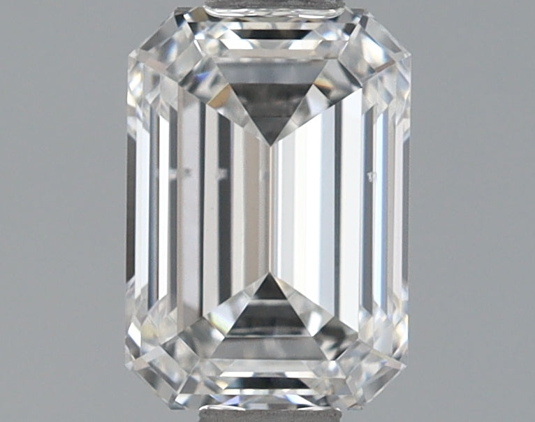 0.97 Carat Emerald Shaped Ideal Cut VS2 IGI Certified Lab Grown Diamond