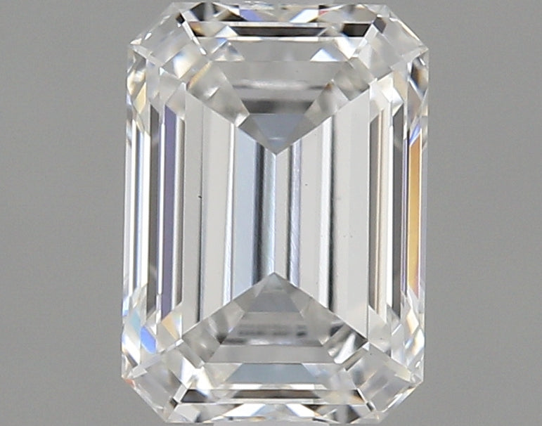 1.24 Carat Emerald Shaped Ideal Cut VS1 IGI Certified Lab Grown Diamond