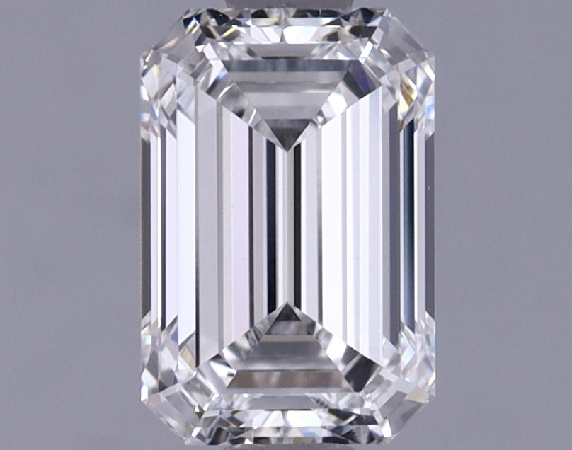 1.12 Carat Emerald Shaped Excellent Cut VS1 IGI Certified Lab Grown Diamond