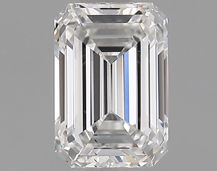 0.9 Carat Emerald Shaped Ideal Cut VS2 IGI Certified Lab Grown Diamond