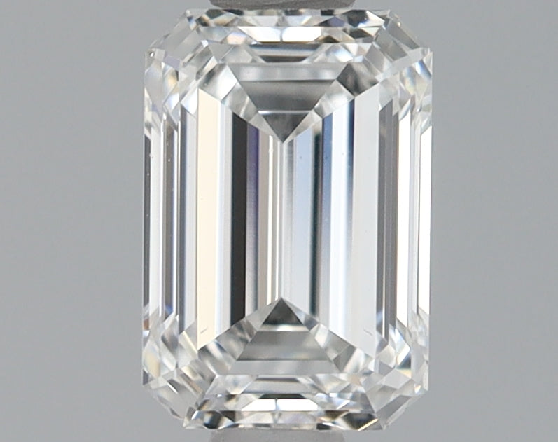 0.82 Carat Emerald Shaped Ideal Cut VS1 IGI Certified Lab Grown Diamond