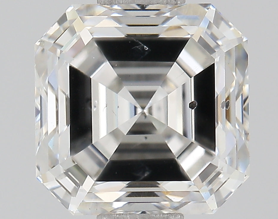1.5 Carat Asscher Shaped Ideal Cut SI1 IGI Certified Lab Grown Diamond