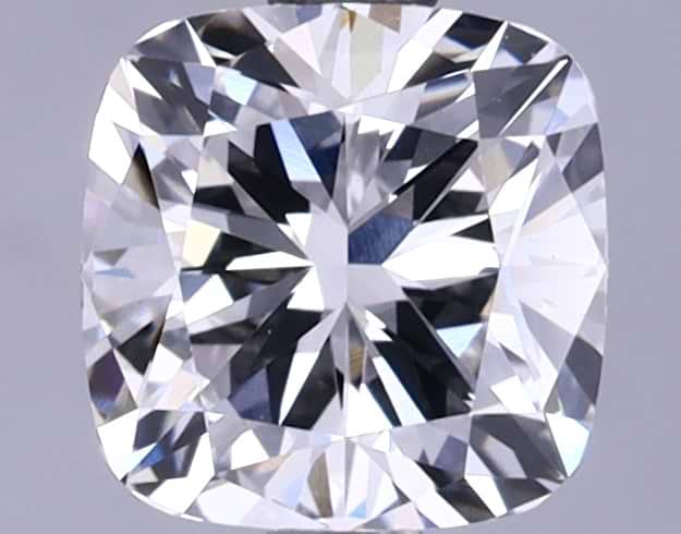 1.44 Carat Cushion Shaped Ideal Cut VVS2 IGI Certified Lab Grown Diamond