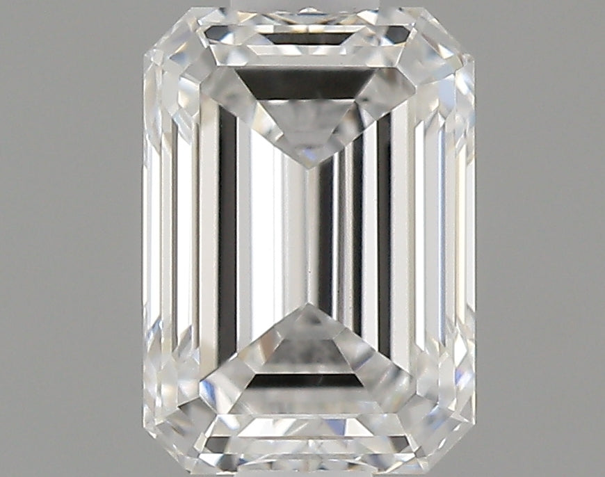 0.9 Carat Emerald Shaped Ideal Cut VS1 IGI Certified Lab Grown Diamond