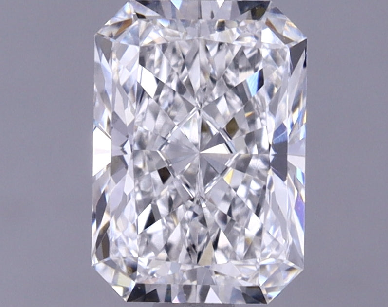 1.08 Carat Radiant Shaped Ideal Cut VVS2 IGI Certified Lab Grown Diamond