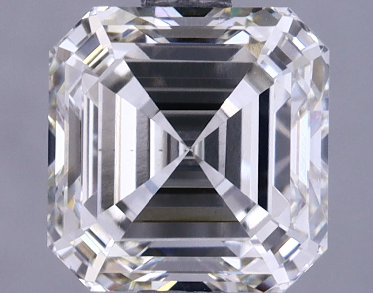 1.63 Carat Asscher Shaped Ideal Cut VS2 IGI Certified Lab Grown Diamond