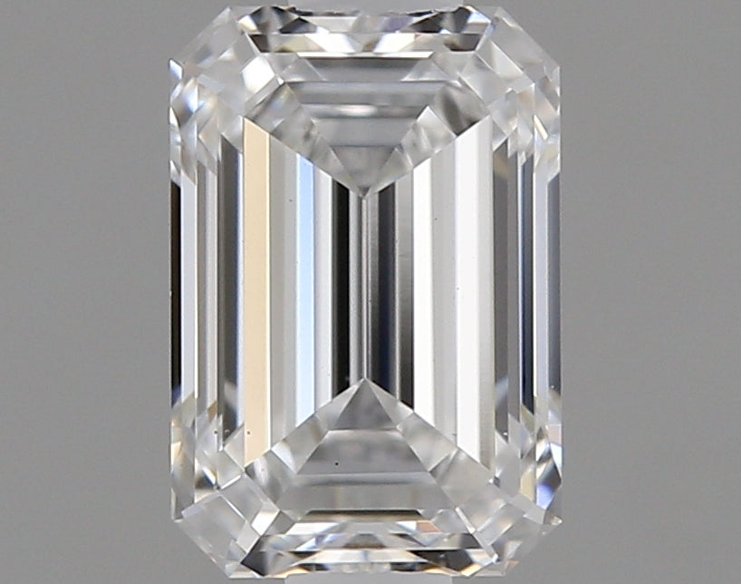0.84 Carat Emerald Shaped Ideal Cut VS1 IGI Certified Lab Grown Diamond