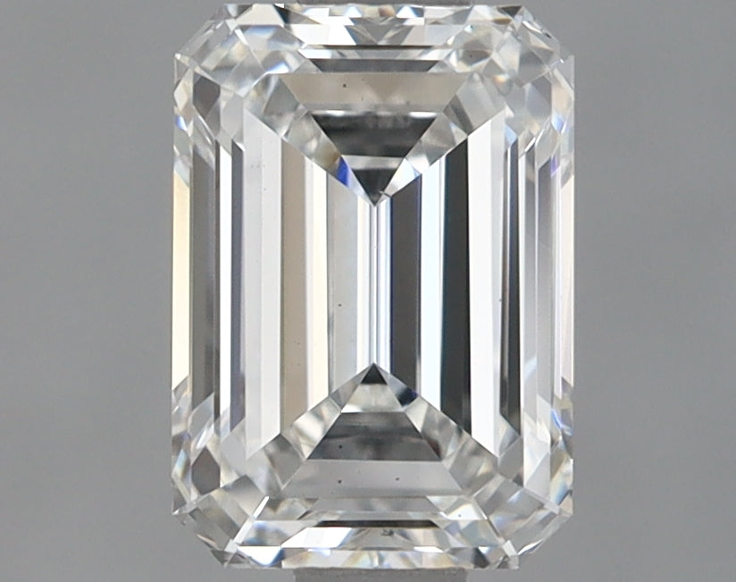 1.3 Carat Emerald Shaped Ideal Cut VS1 IGI Certified Lab Grown Diamond