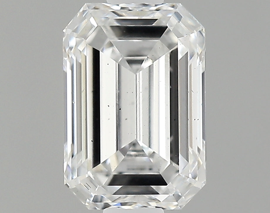 0.81 Carat Emerald Shaped Very Good Cut VS2 IGI Certified Lab Grown Diamond