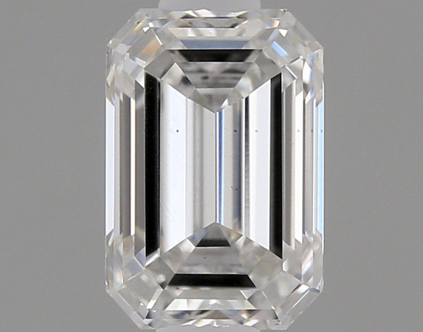 0.86 Carat Emerald Shaped Ideal Cut VS1 IGI Certified Lab Grown Diamond