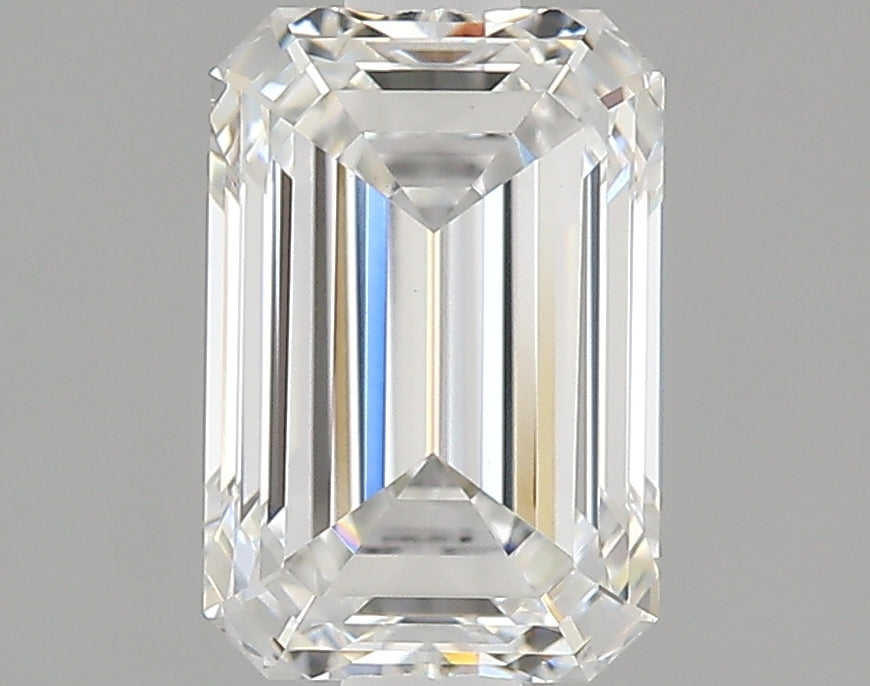 1.33 Carat Emerald Shaped Ideal Cut VS1 IGI Certified Lab Grown Diamond