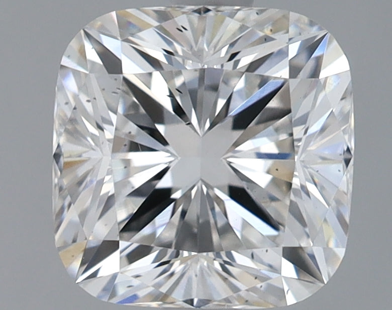 1.74 Carat Cushion Shaped Ideal Cut SI1 IGI Certified Lab Grown Diamond