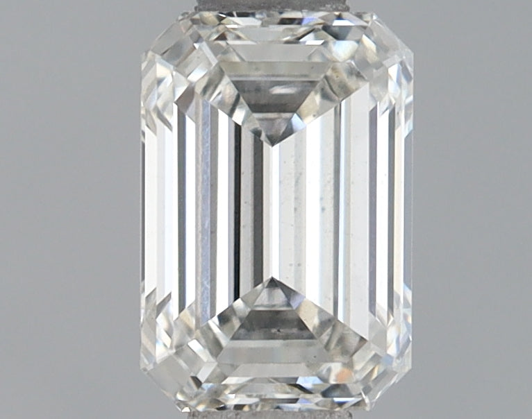0.71 Carat Emerald Shaped Ideal Cut VS2 IGI Certified Lab Grown Diamond