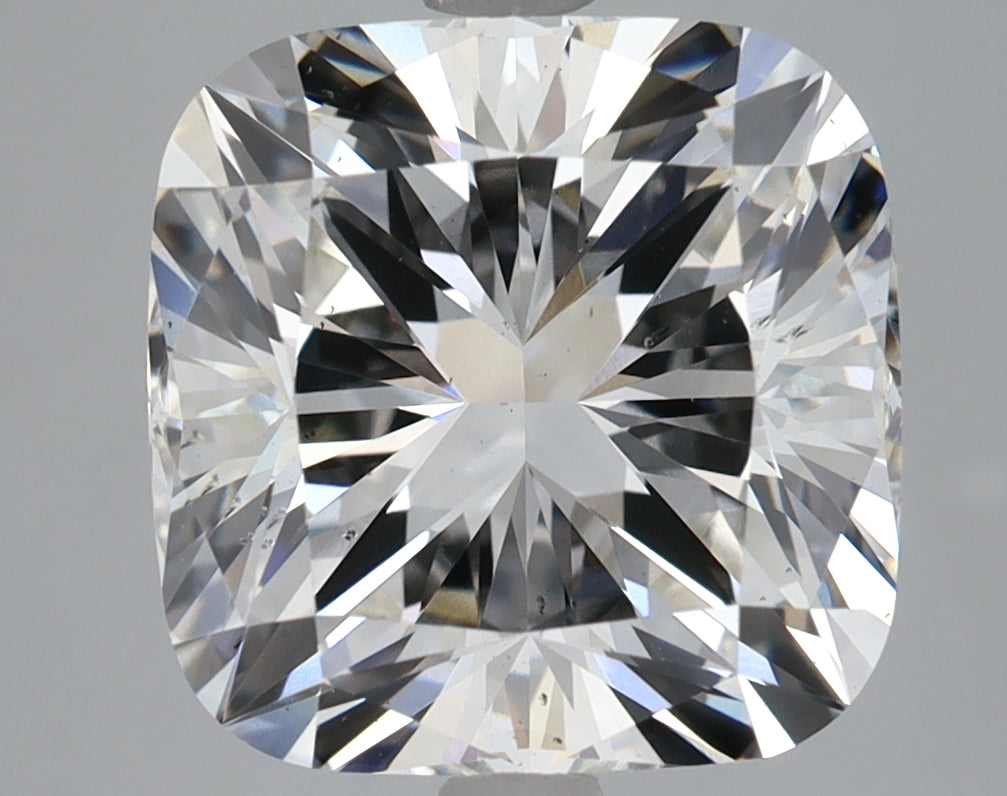 5.51 Carat Cushion Shaped Ideal Cut SI1 IGI Certified Lab Grown Diamond