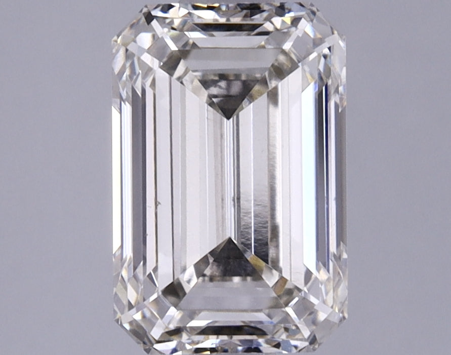 1.8 Carat Emerald Shaped Excellent Cut VS1 IGI Certified Lab Grown Diamond