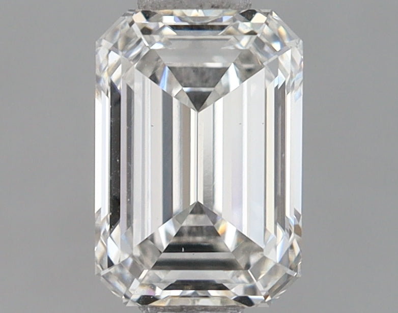 0.82 Carat Emerald Shaped Ideal Cut VS1 IGI Certified Lab Grown Diamond