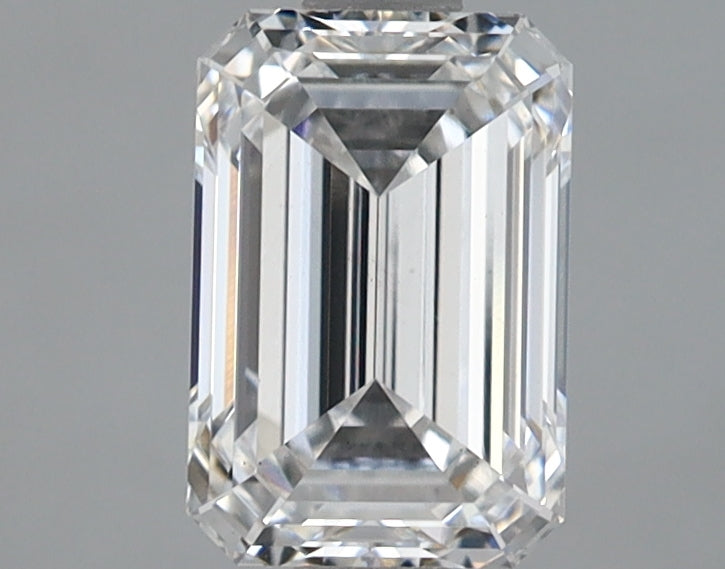 1.35 Carat Emerald Shaped Ideal Cut Vs2 Igi Certified Lab Grown Diamond