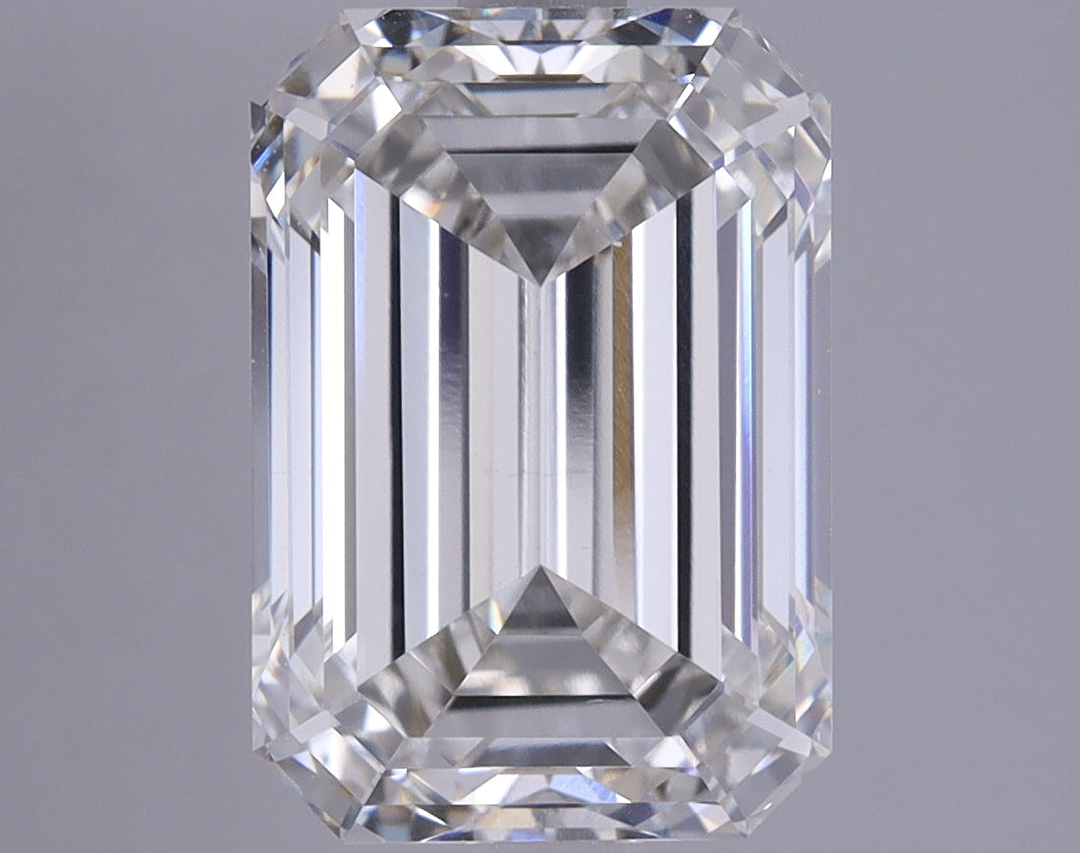 3.61 Carat Emerald Shaped Ideal Cut VS1 IGI Certified Lab Grown Diamond