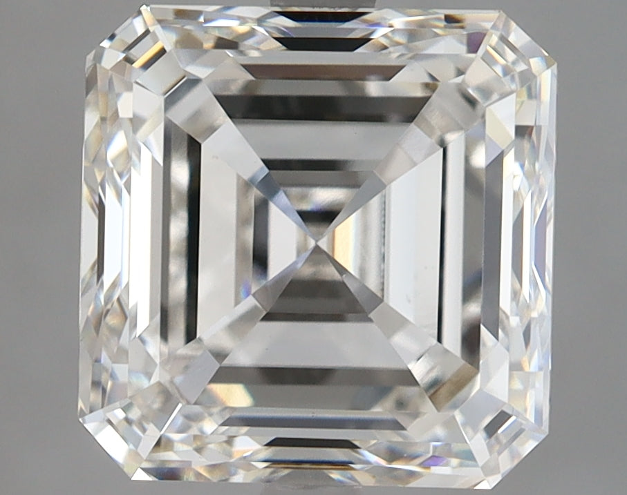 5.43 Carat Asscher Shaped Ideal Cut VS1 IGI Certified Lab Grown Diamond