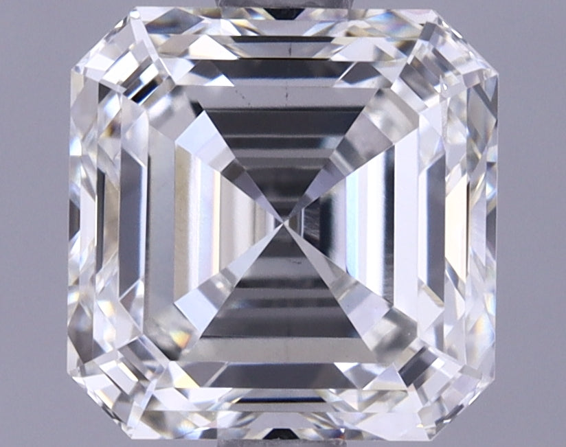 1.73 Carat Asscher Shaped Ideal Cut VS2 IGI Certified Lab Grown Diamond