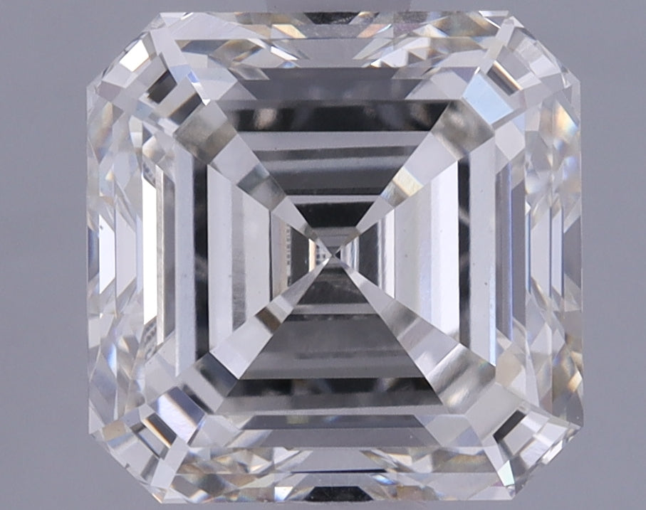 2.02 Carat Asscher Shaped Ideal Cut VS1 IGI Certified Lab Grown Diamond
