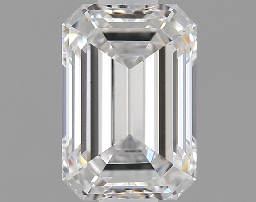 0.82 Carat Emerald Shaped Ideal Cut VS1 IGI Certified Lab Grown Diamond
