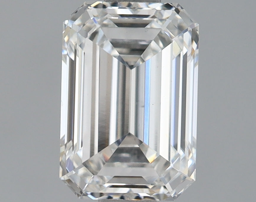 1.12 Carat Emerald Shaped Ideal Cut VS1 IGI Certified Lab Grown Diamond