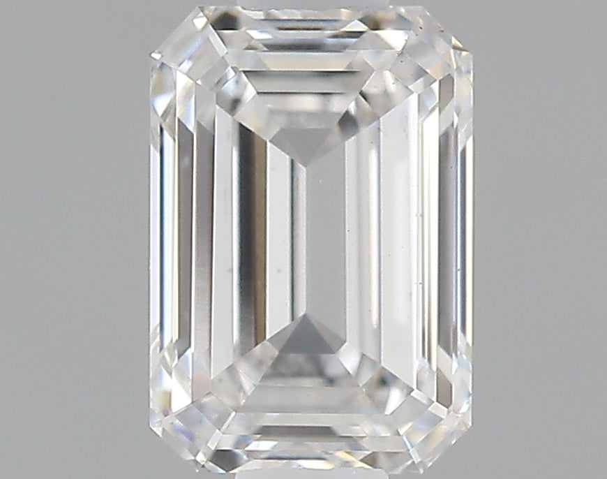 0.74 Carat Emerald Shaped Ideal Cut VS1 IGI Certified Lab Grown Diamond
