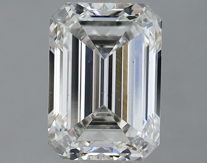1.68 Carat Emerald Shaped Ideal Cut Vs2 Igi Certified Lab Grown Diamond