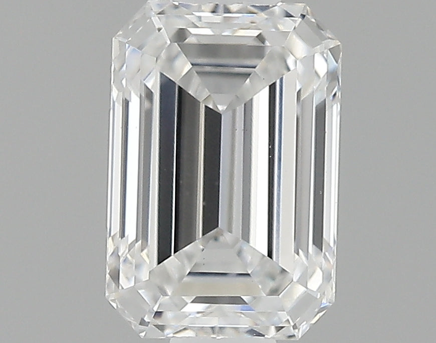 0.71 Carat Emerald Shaped Ideal Cut VS1 IGI Certified Lab Grown Diamond