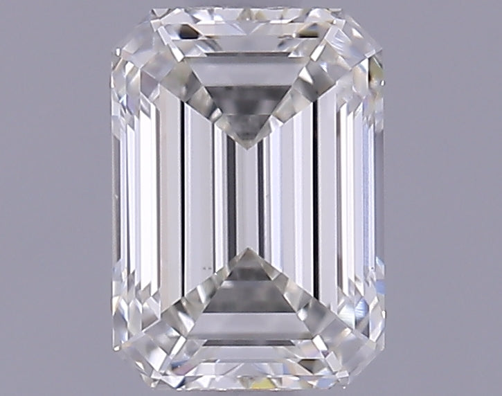 1.01 Carat Emerald Shaped Ideal Cut VVS2 IGI Certified Lab Grown Diamond
