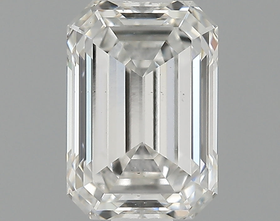 0.82 Carat Emerald Shaped Ideal Cut VS2 IGI Certified Lab Grown Diamond