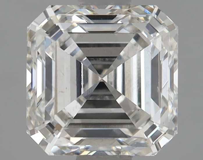 1.39 Carat Asscher Shaped Excellent Cut VS1 IGI Certified Lab Grown Diamond
