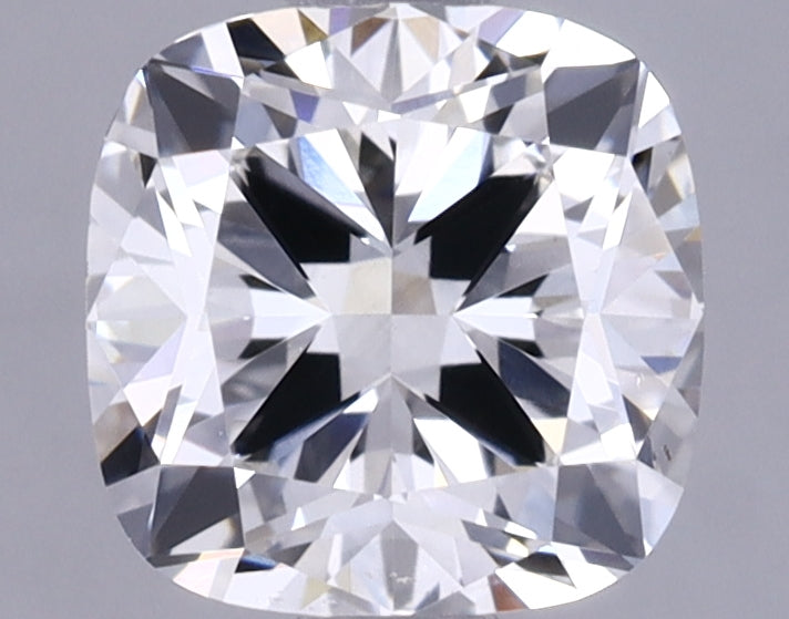1.22 Carat Cushion Shaped Ideal Cut VVS2 IGI Certified Lab Grown Diamond