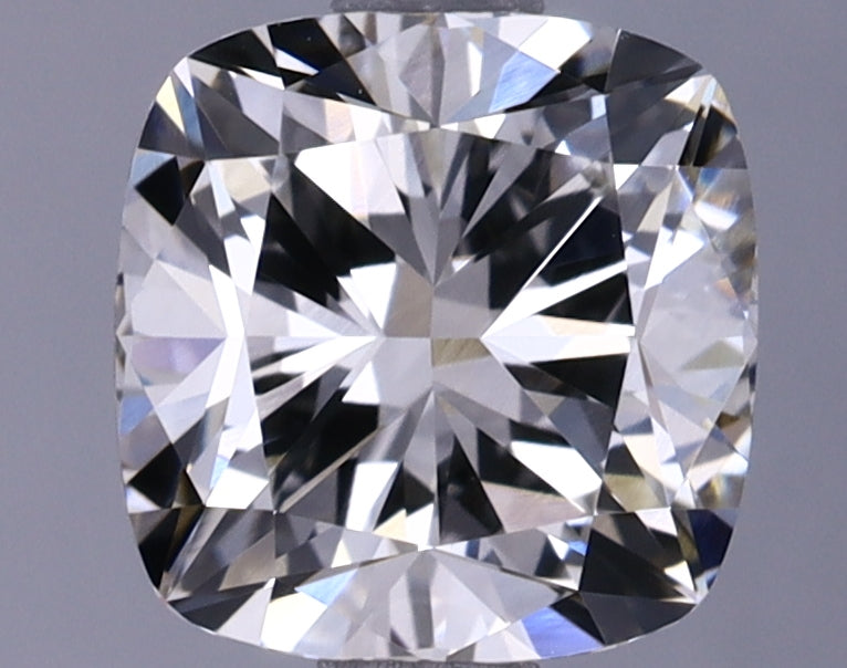 1.58 Carat Cushion Shaped Ideal Cut VVS2 IGI Certified Lab Grown Diamond