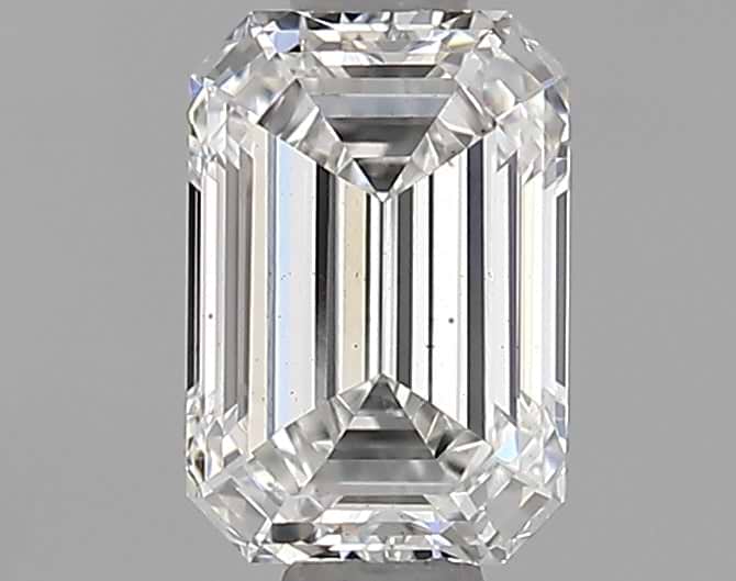 0.83 Carat Emerald Shaped Ideal Cut VS2 IGI Certified Lab Grown Diamond
