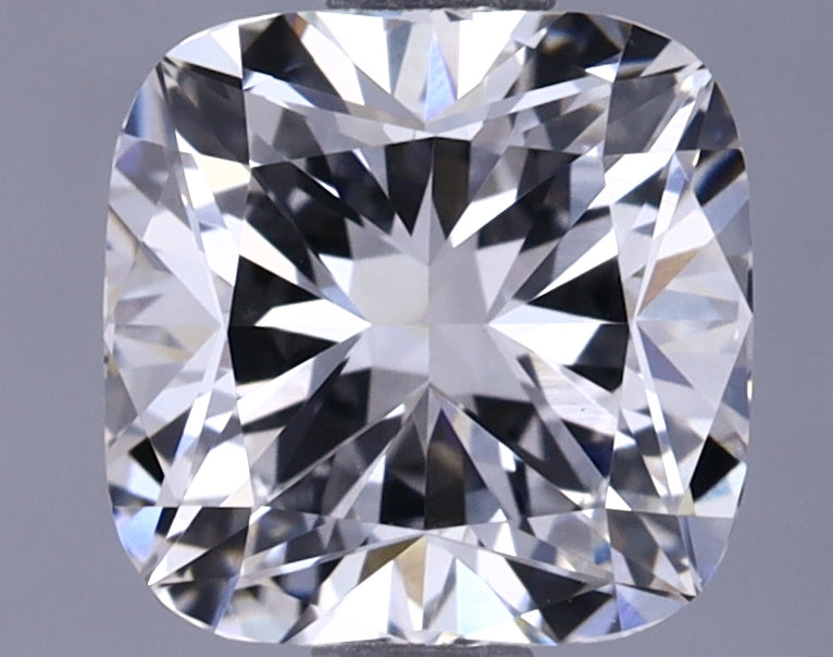 1.63 Carat Cushion Shaped Ideal Cut VVS2 IGI Certified Lab Grown Diamond