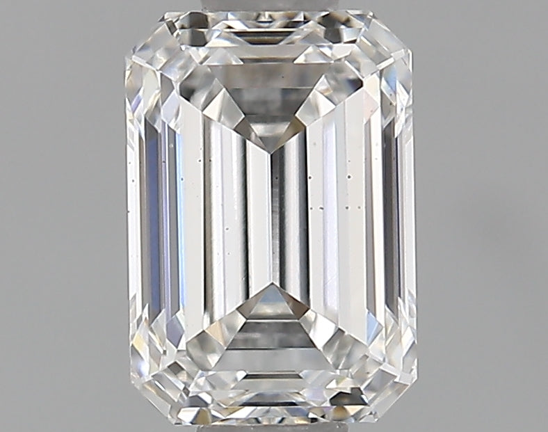 0.83 Carat Emerald Shaped Ideal Cut VS1 IGI Certified Lab Grown Diamond